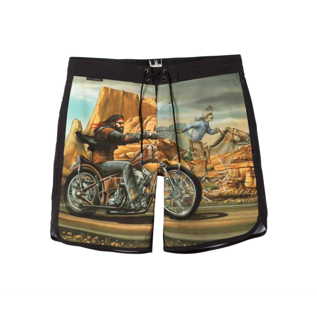 Loser Machine Ghost Rider Boardshort – Black