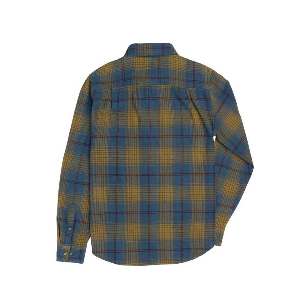 Loser Machine Hovley Flannel Shirt – Navy/Gold