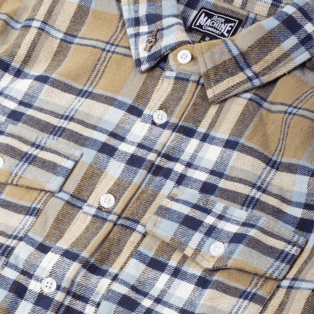 Loser Machine Yucca W/O Print Woven Flannel Shirt – Aloe