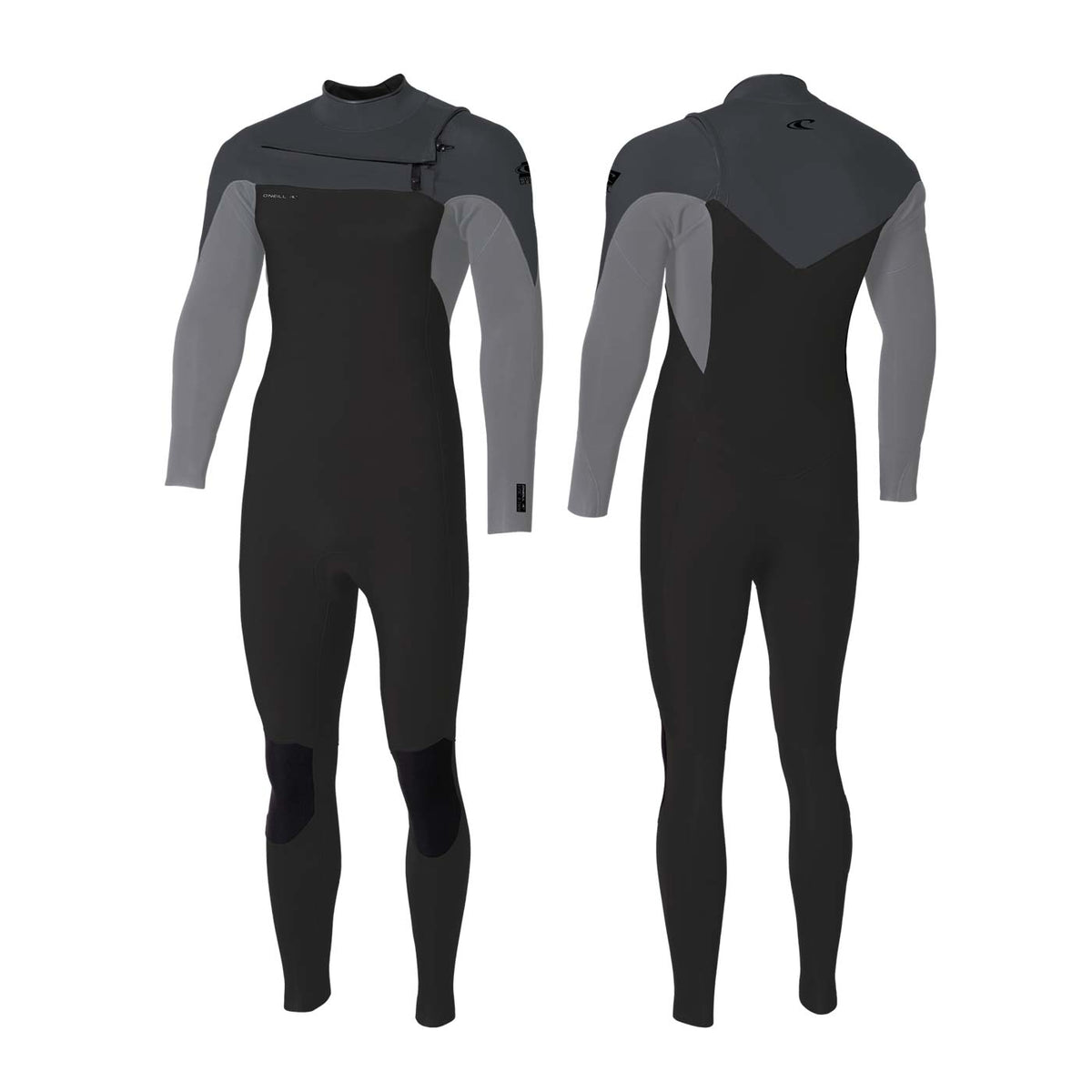 O'Neill Epic 5/4mm Chest Zip Full Wetsuit – Temperedsteel/Smoke/Graph IU1