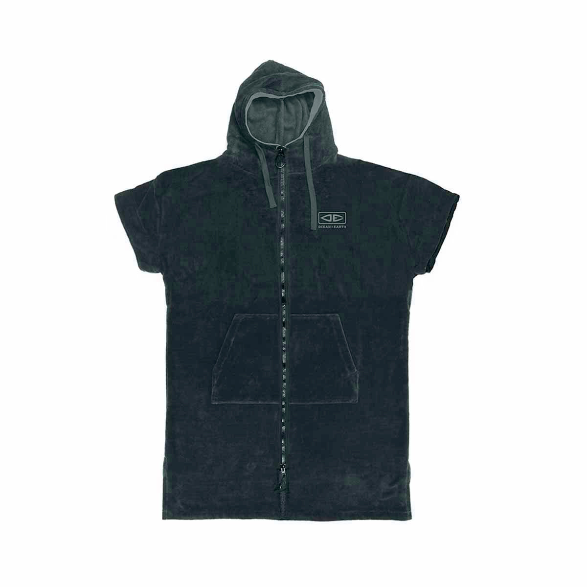 Ocean & Earth Dawnbreaker Hooded Poncho - Black