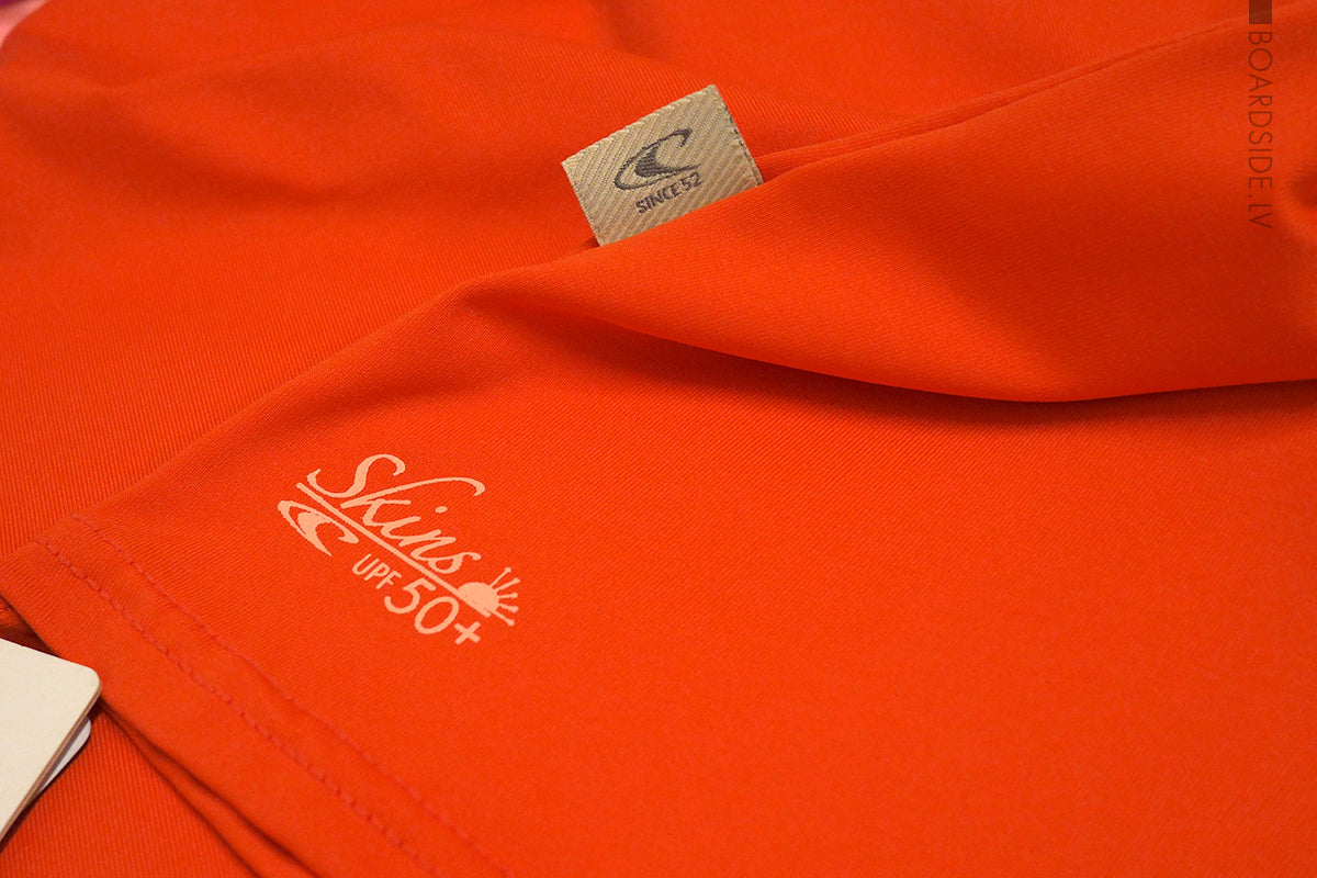 O'Neill WMS Color Block Rash Tee likras krekls – oranžs/lillā