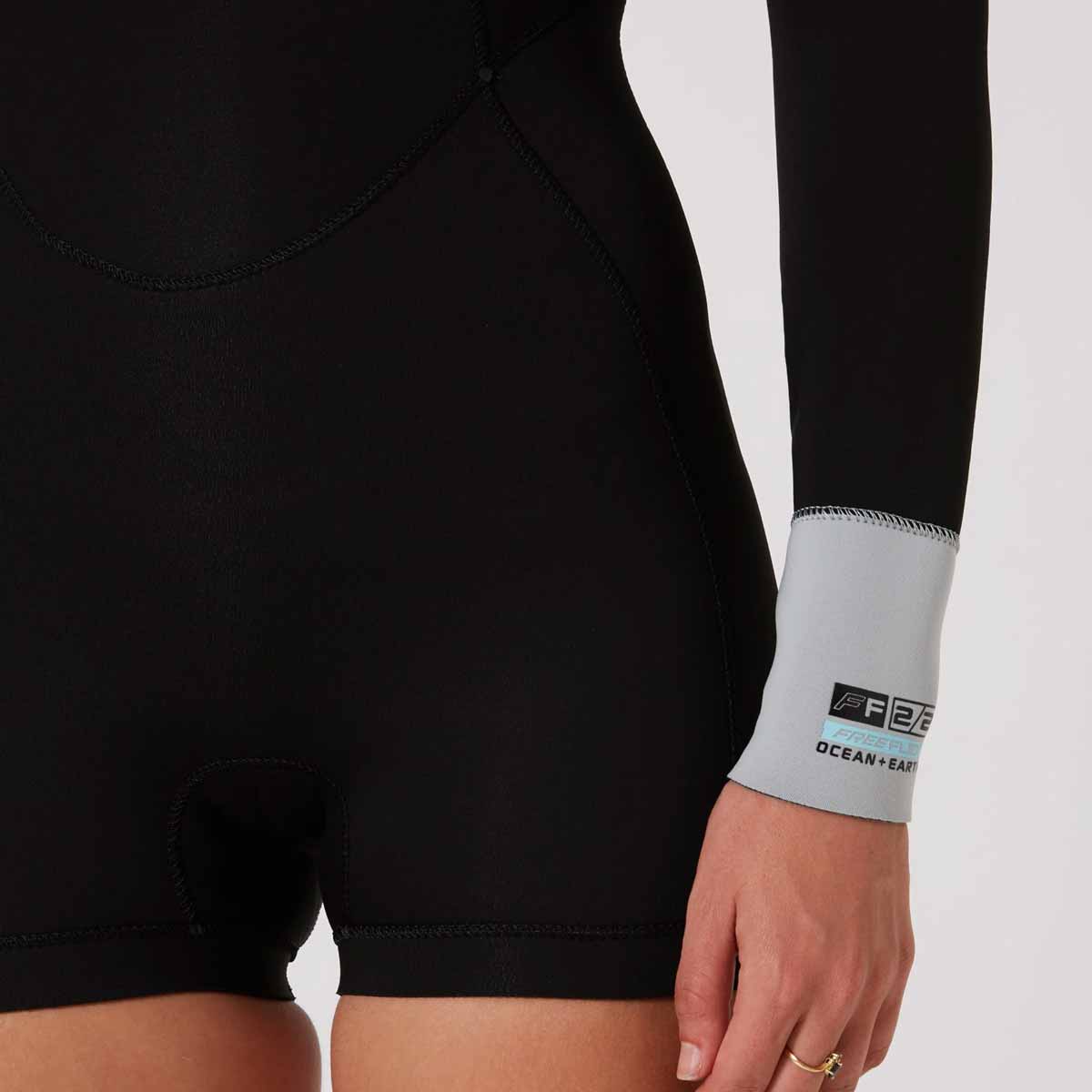 Ocean & Earth Ladies Free Flex Boyleg 2MM L/S Wetsuit – Black
