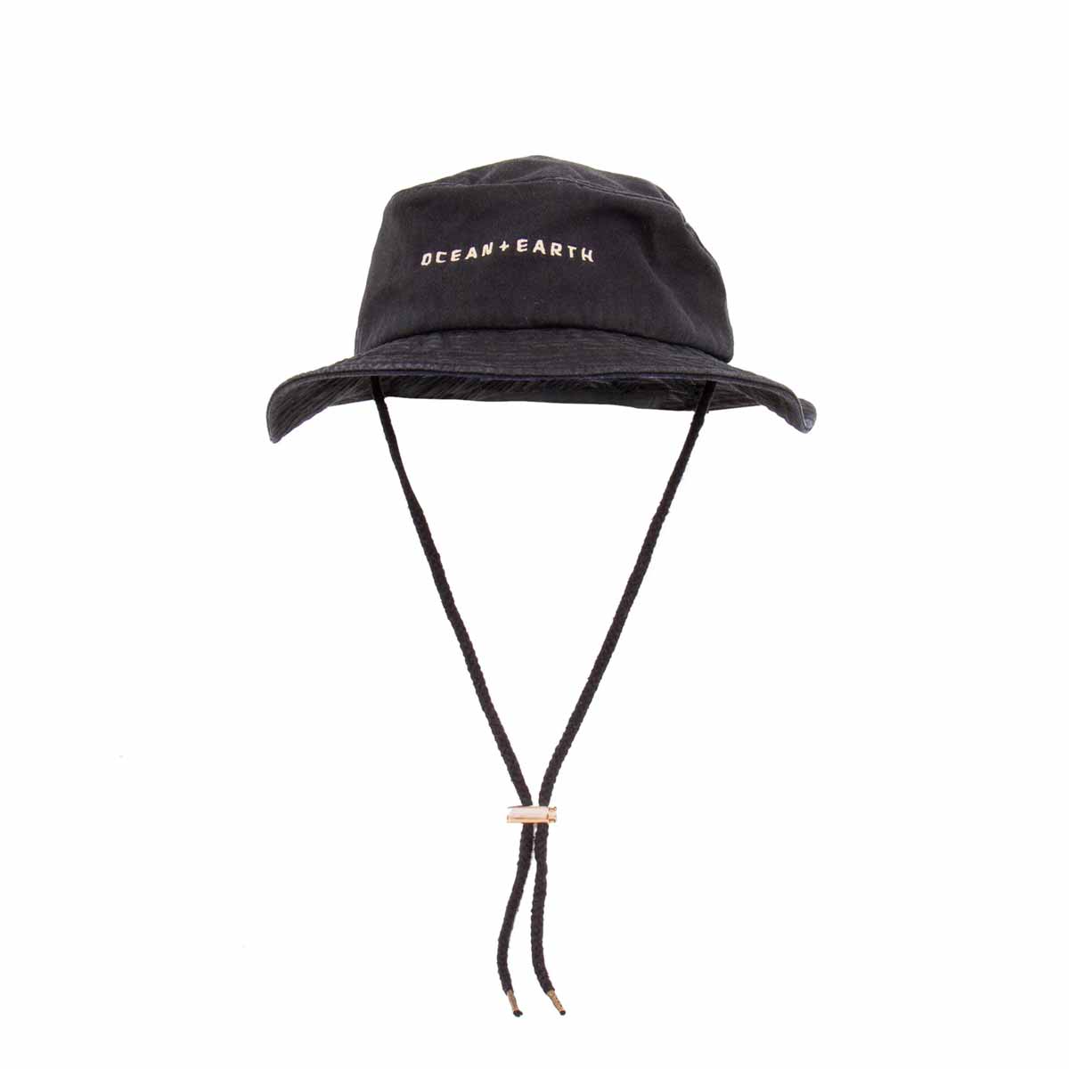 Ocean & Earth One Dayer Hat – Black