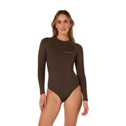 Ocean & Earth Ladies Oceana L/S Back Zip Surf Suit – Cocoa