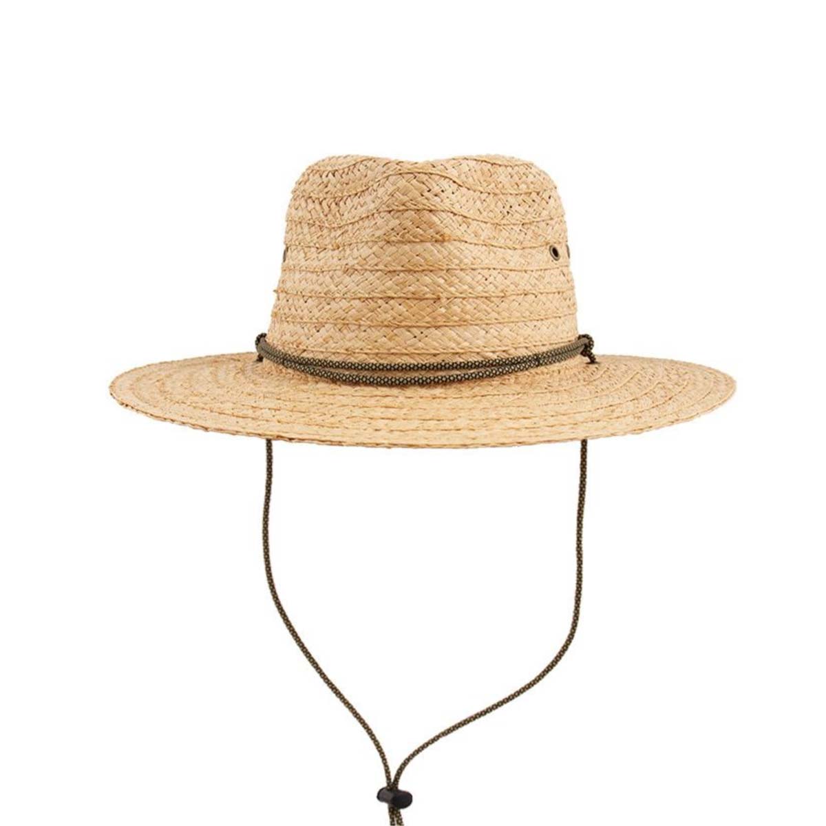 Ocean and Earth Tropic Raffia Cane Hat