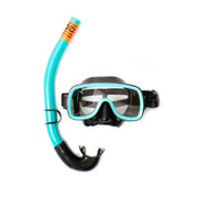 Ocean and Earth Youth Free Dive Mask and Snorkel – Aqua