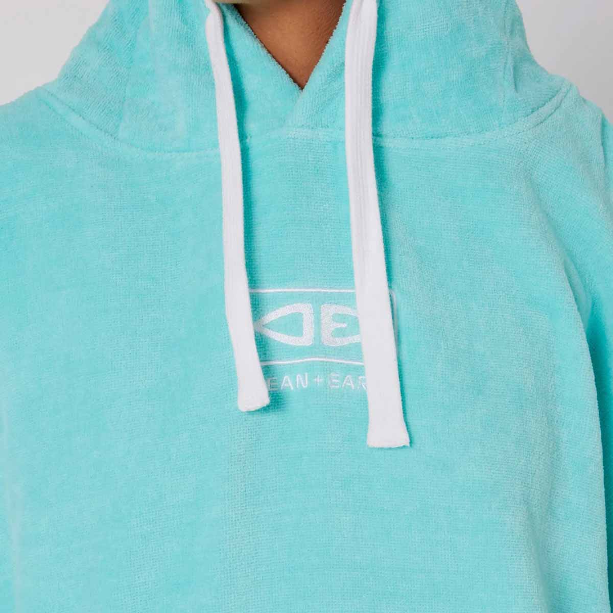 Ocean & Earth Ladies Hooded Poncho – Peach