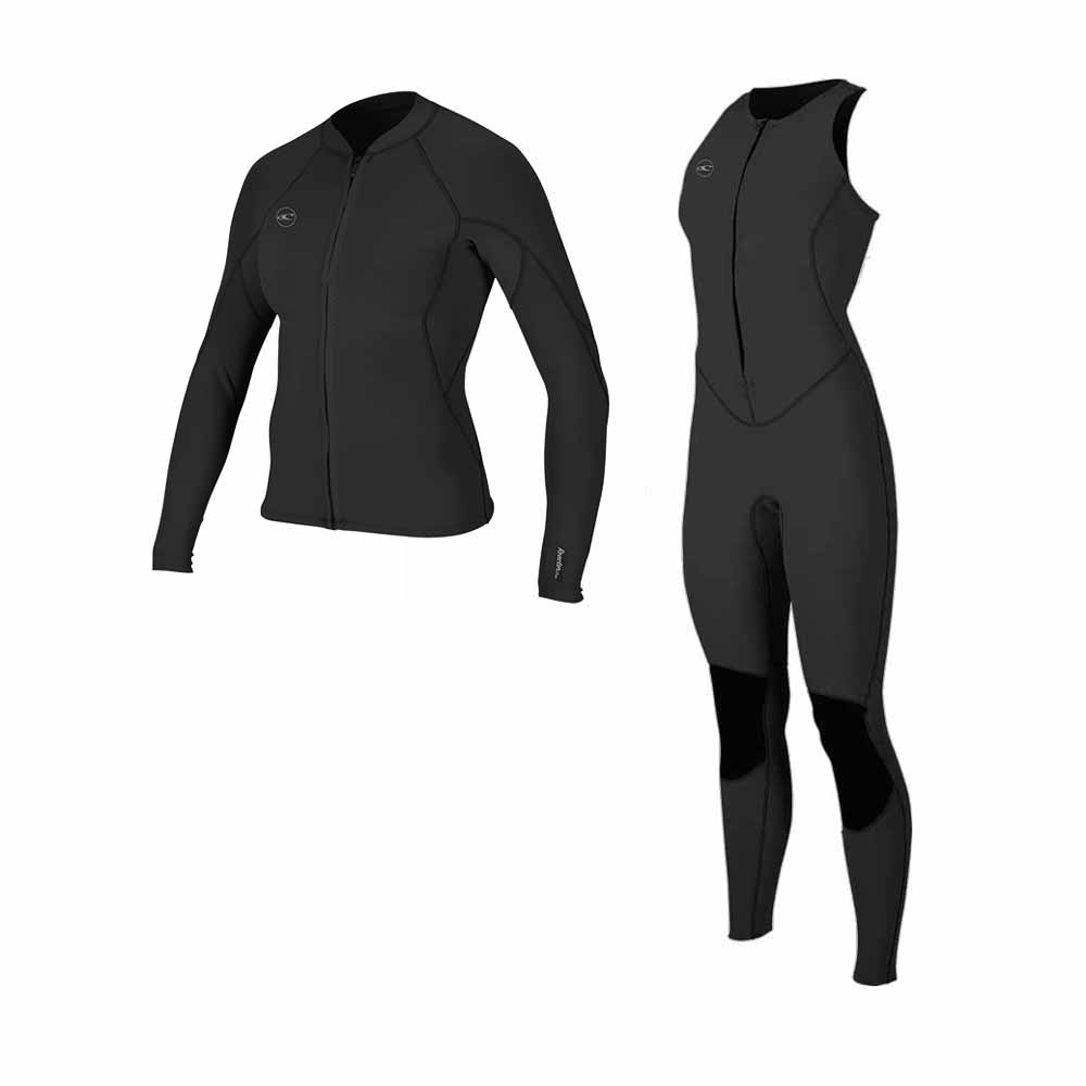 O'Neill Wms Reactor 1.5mm Sleeveless Full Wetsuit – Black A00