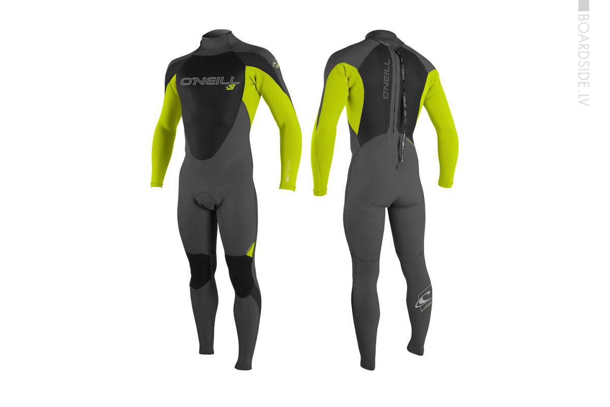 O'Neill Youth Epic full 5/4 mm Wetsuit – Black/Graph/Baliblue/Deepsea HT9