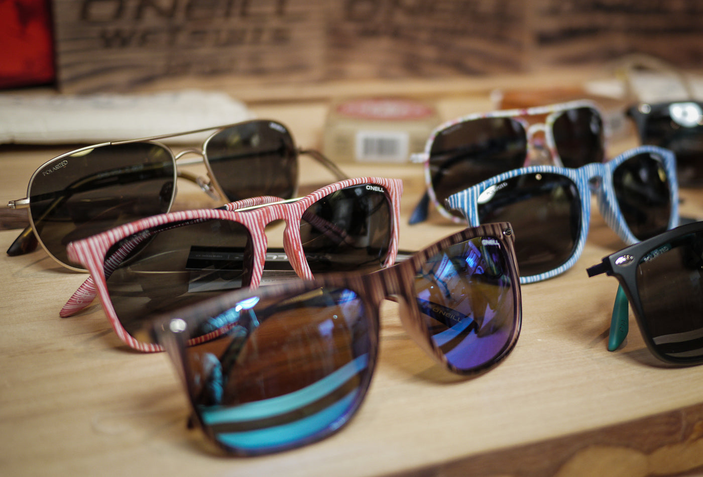 O'Neill Coast Sunglasses –  104P Matt Black