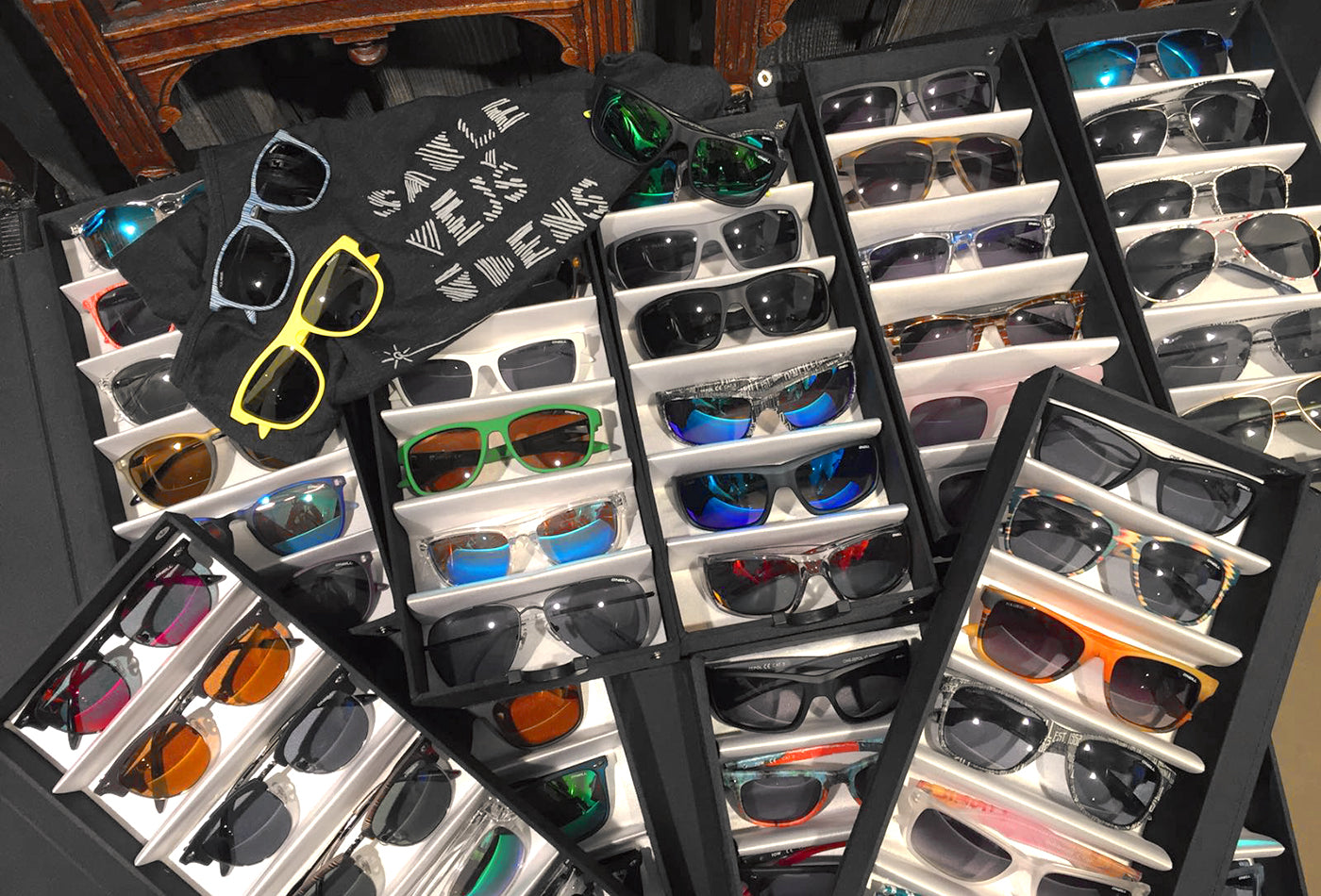 O'Neill Coast Sunglasses –  104P Matt Black