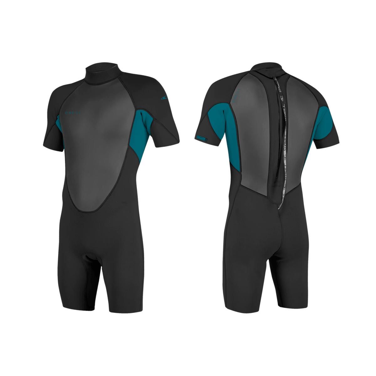 O'Neill Youth Reactor-2 2mm Back Zip S/S Spring Wetsuit – Tide Pool HJ5