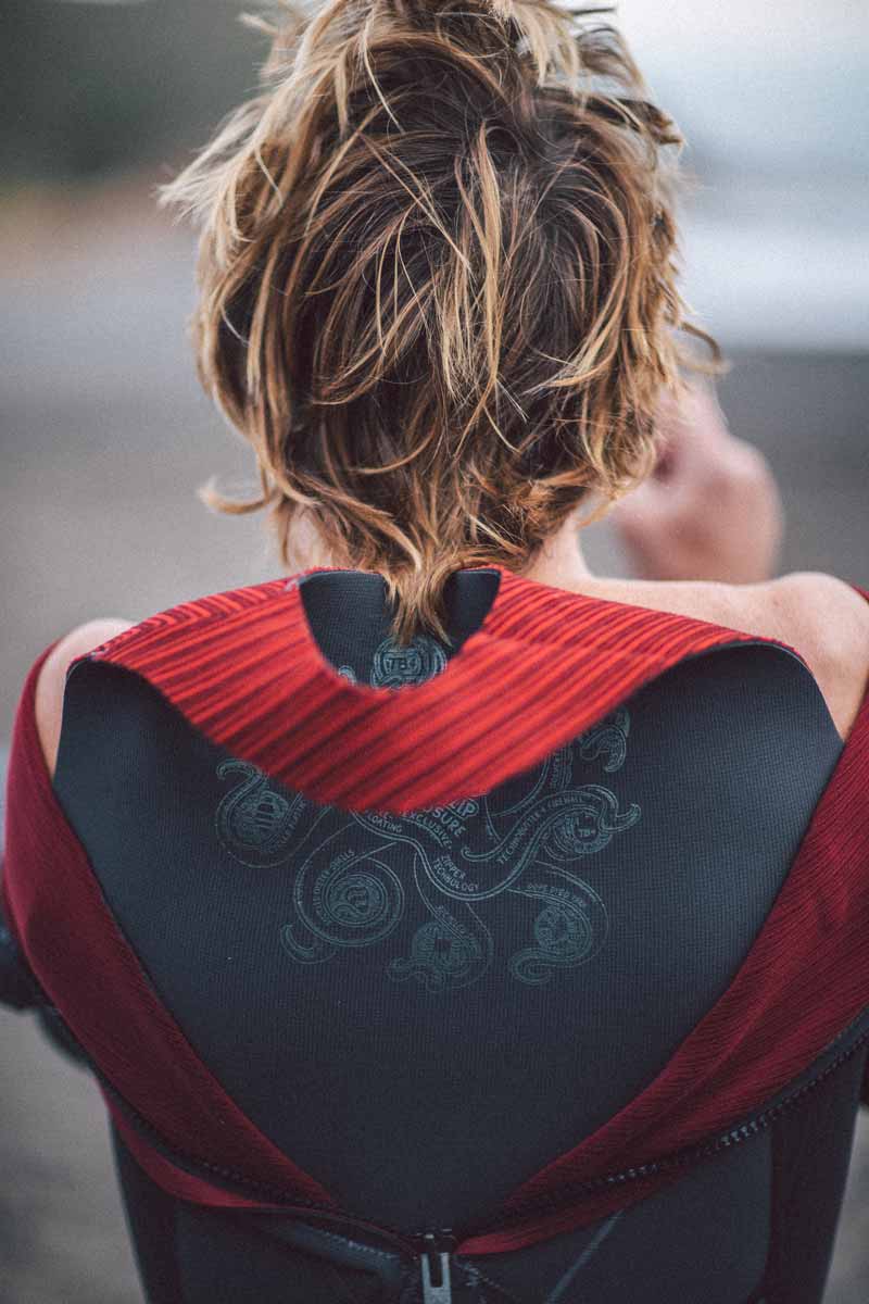Wetsuit O'Neill Hyperfreak Fire 5/4+ mm Back Zip – Black A00