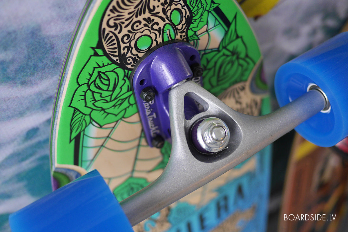 Paris V2 180mm Longboard Trucks - Green