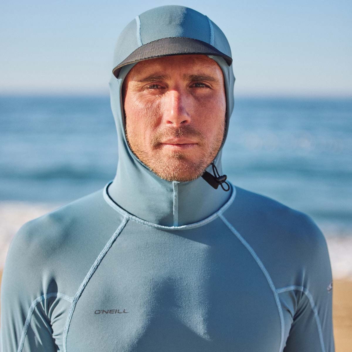 O'Neill Hyperfreak Skins L/S Rash Guard w/Hood – Chimera IR5