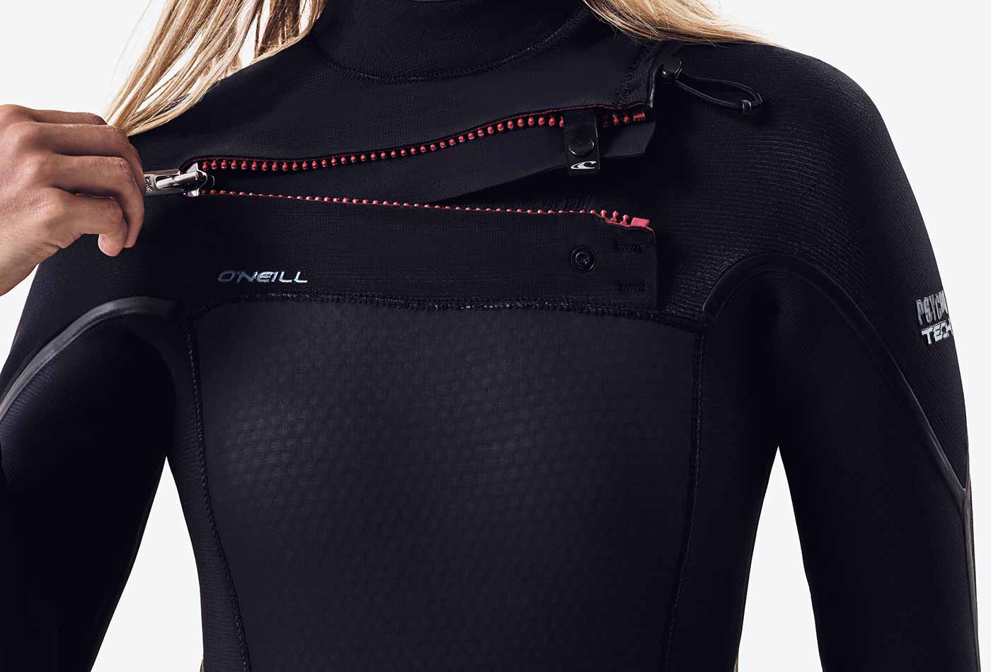 O'Neill WMS Psycho Tech 6/4+ mm TB4 Wetsuit with Hood