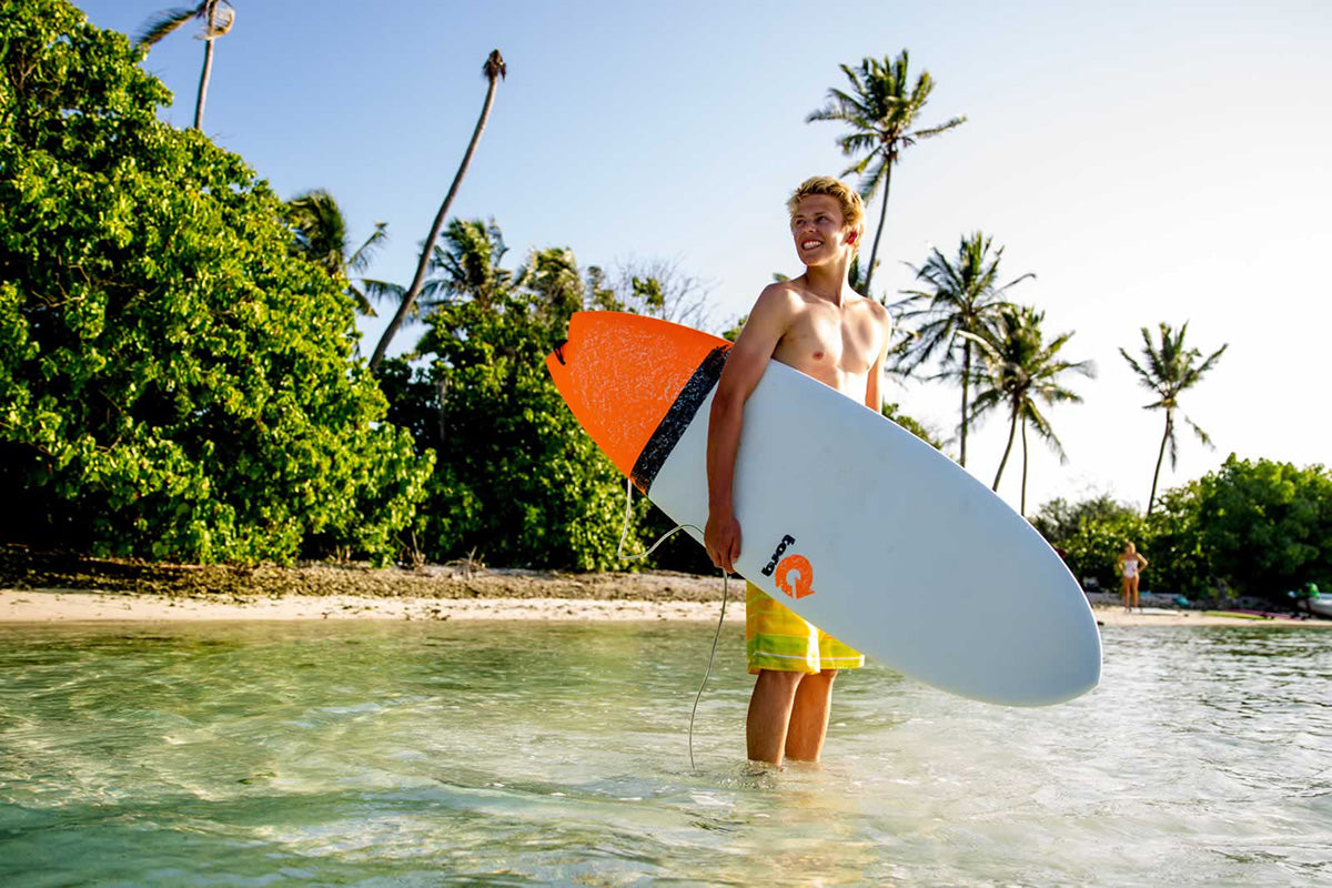 Surfboard Torq Epoxy Mod Fish Classic Color Aqua – 7'2