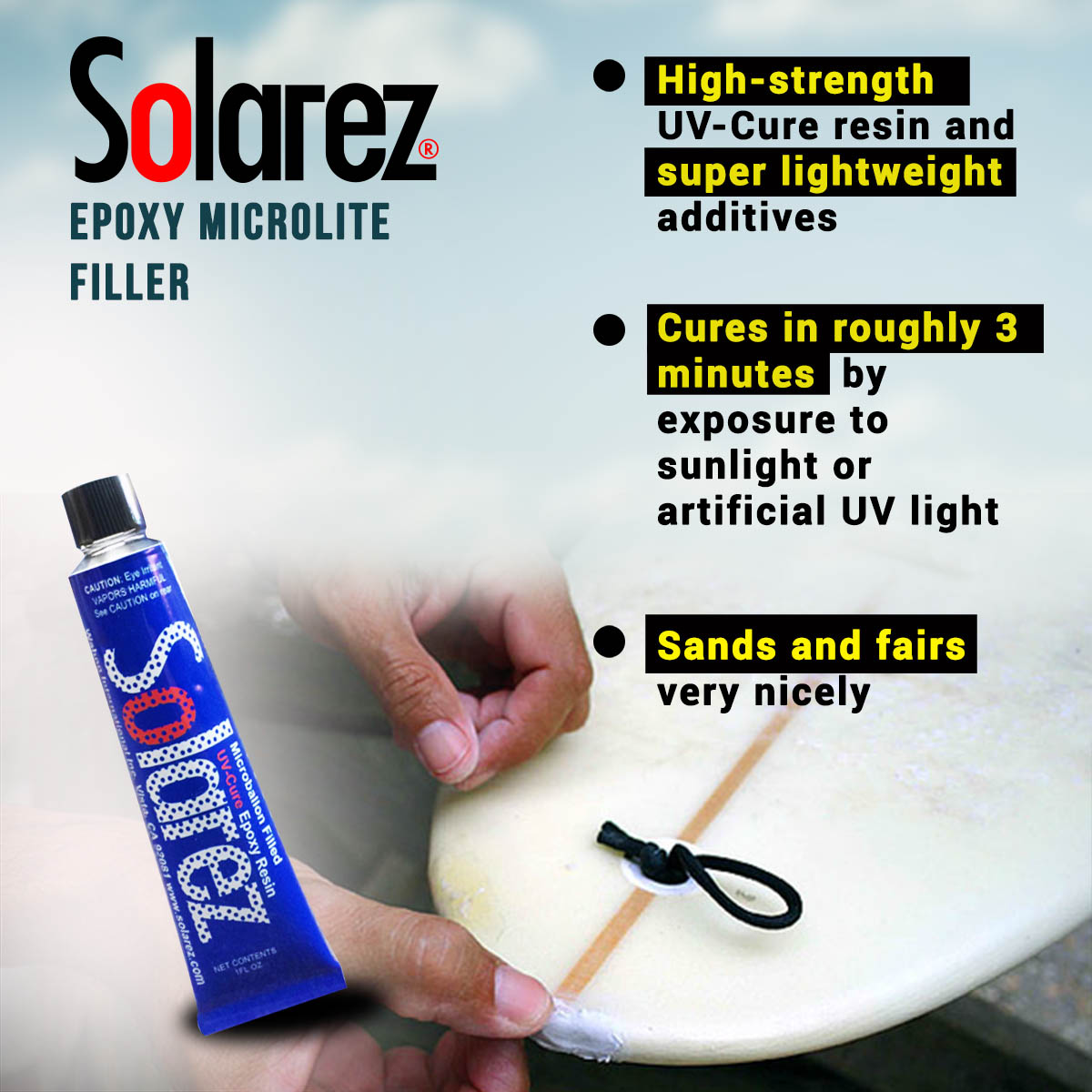 Solarez Microlite White Filler