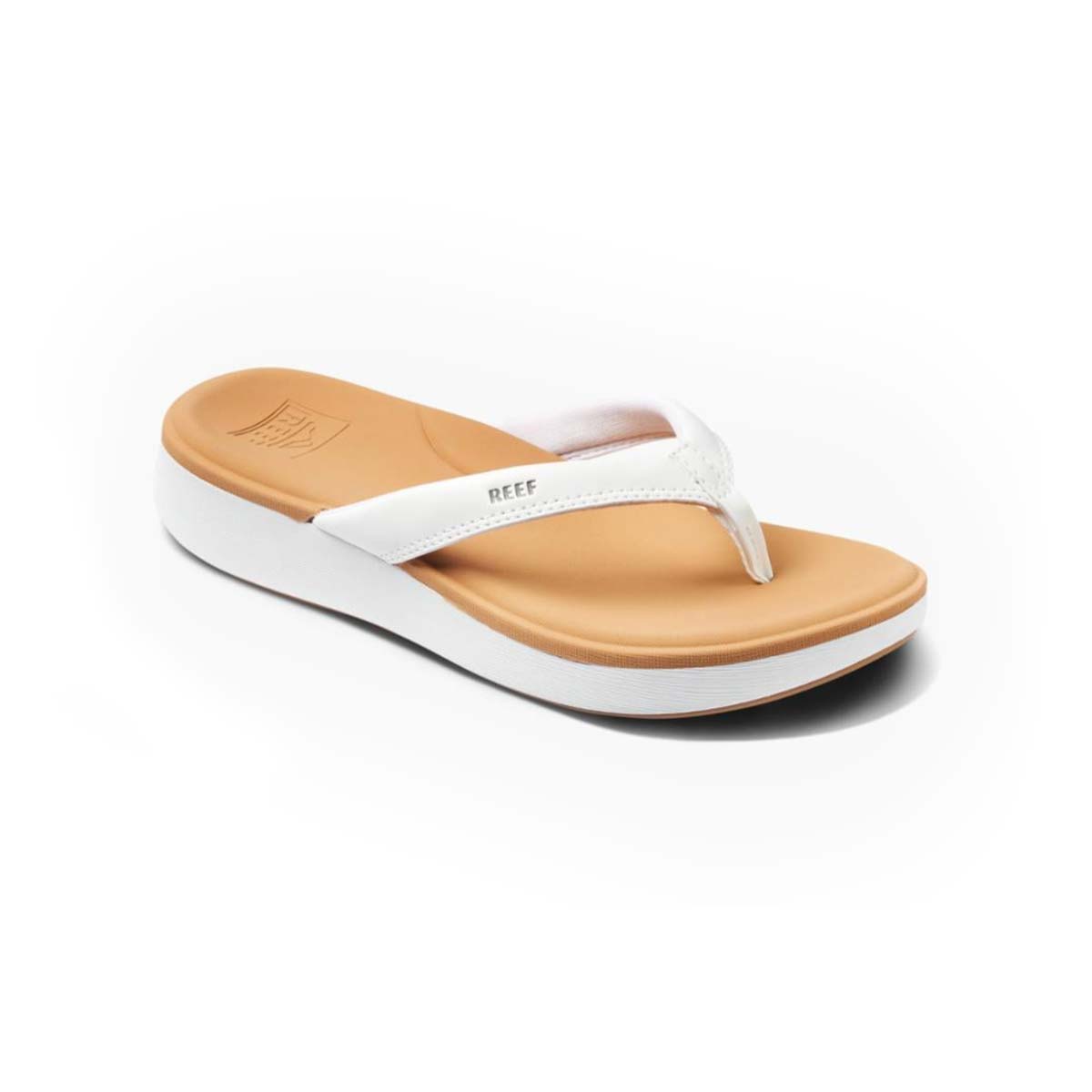 Reef Women's Cushion Cloud Sandals – White/Tan