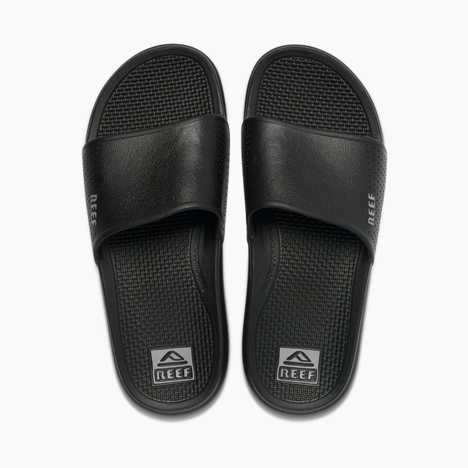 Reef Oasis Slide Sandals – Black