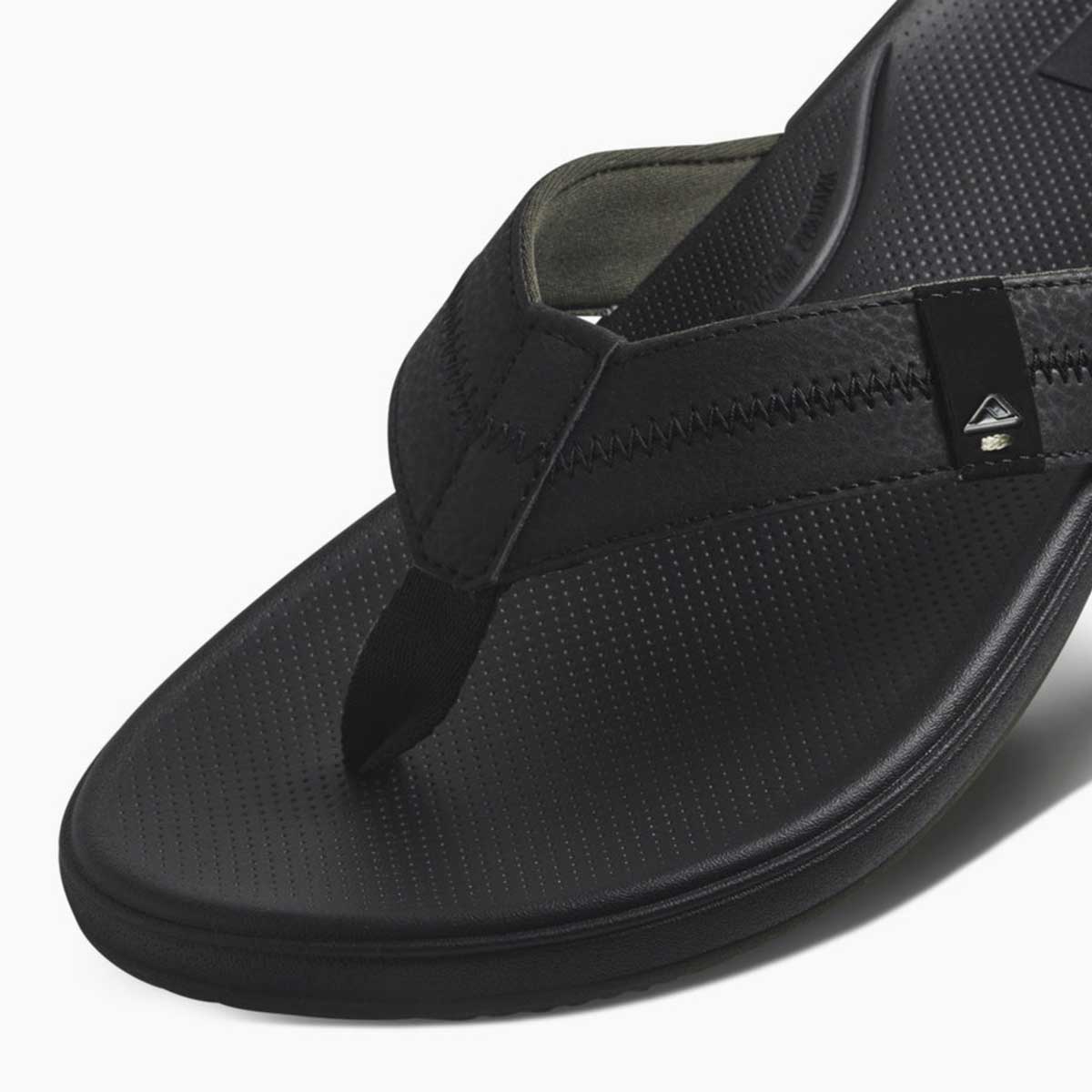 Reef Men's Cushion Phantom 2.0 Flip Flops – Black