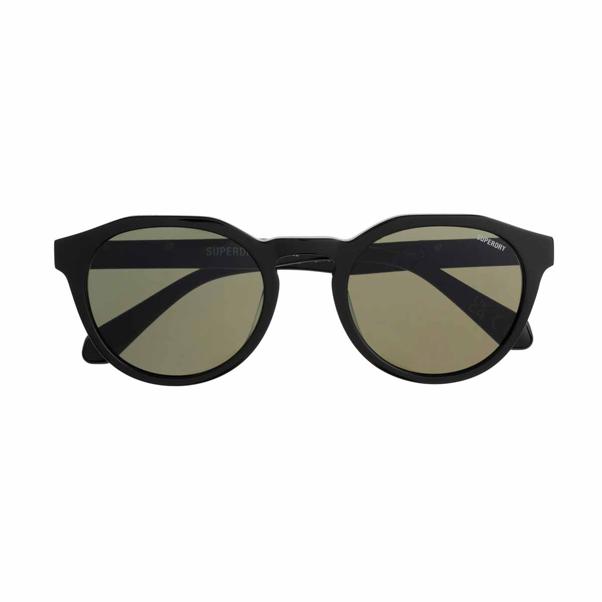 Sunglasses Superdry SDS 5012 – 104 Shiny black / Vintage green