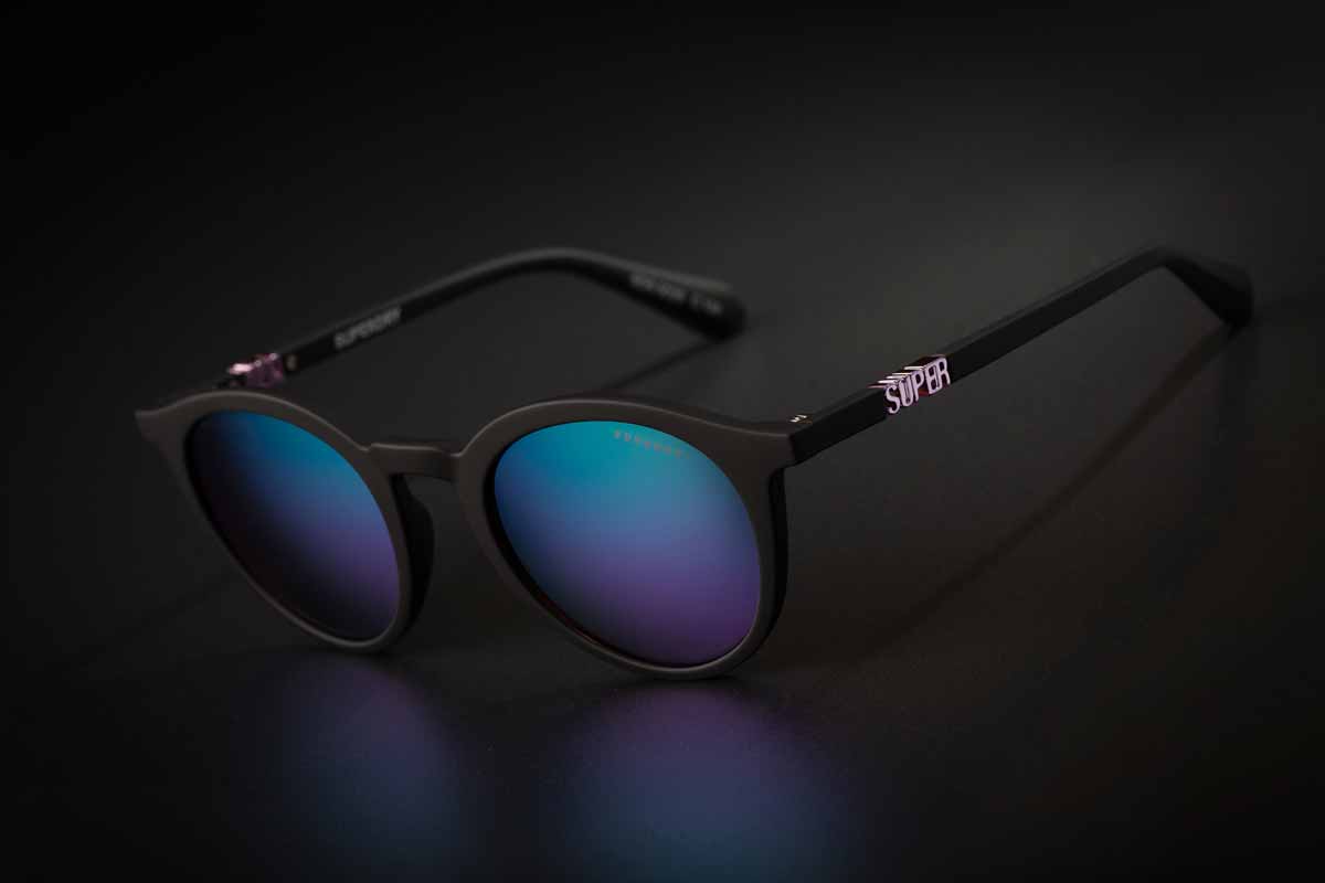 Sunglasses Superdry SDS 5025 – 104 Rubberised black / Lilac Pastel Mirror