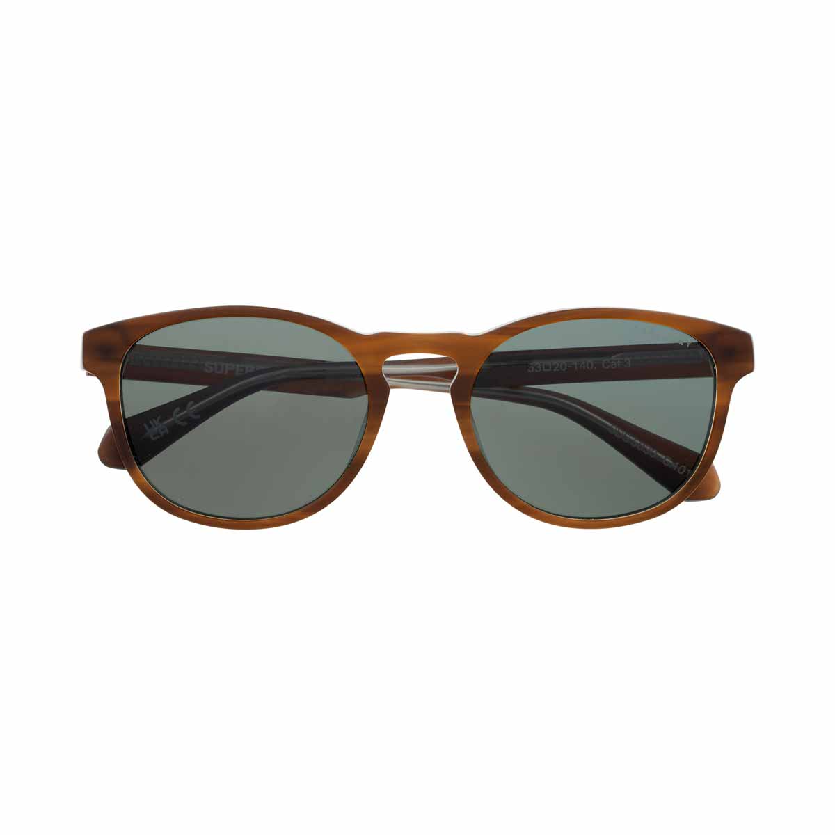 Sunglasses Superdry SDS 5030 – 101 Matte horn / Crystal Green fade