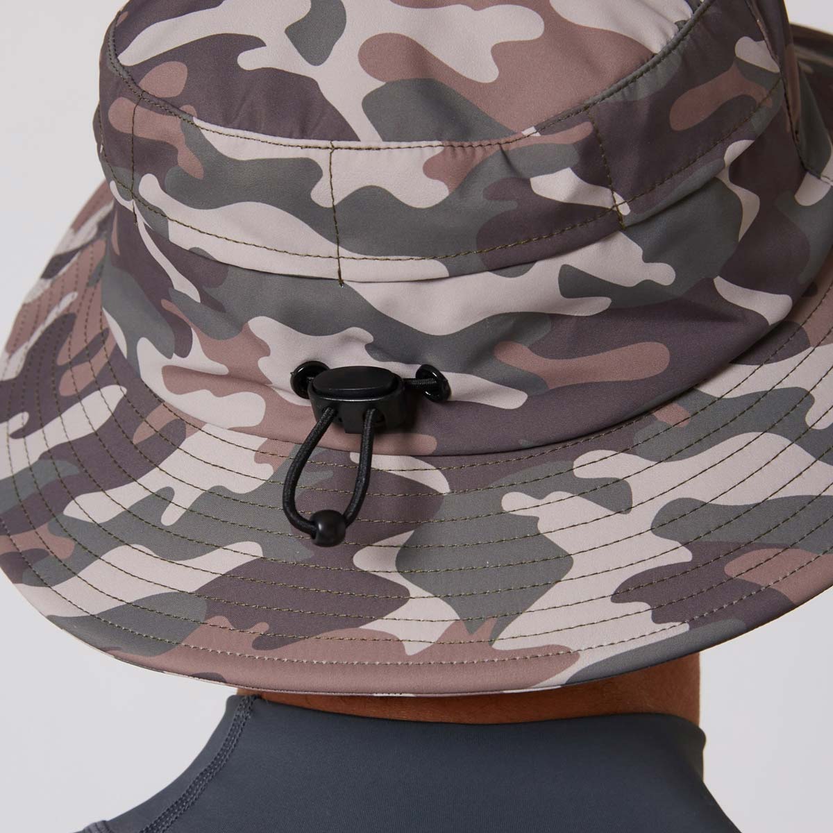 Ocean & Earth Bingin Lightweight Soft Peak Surf Hat – Camo