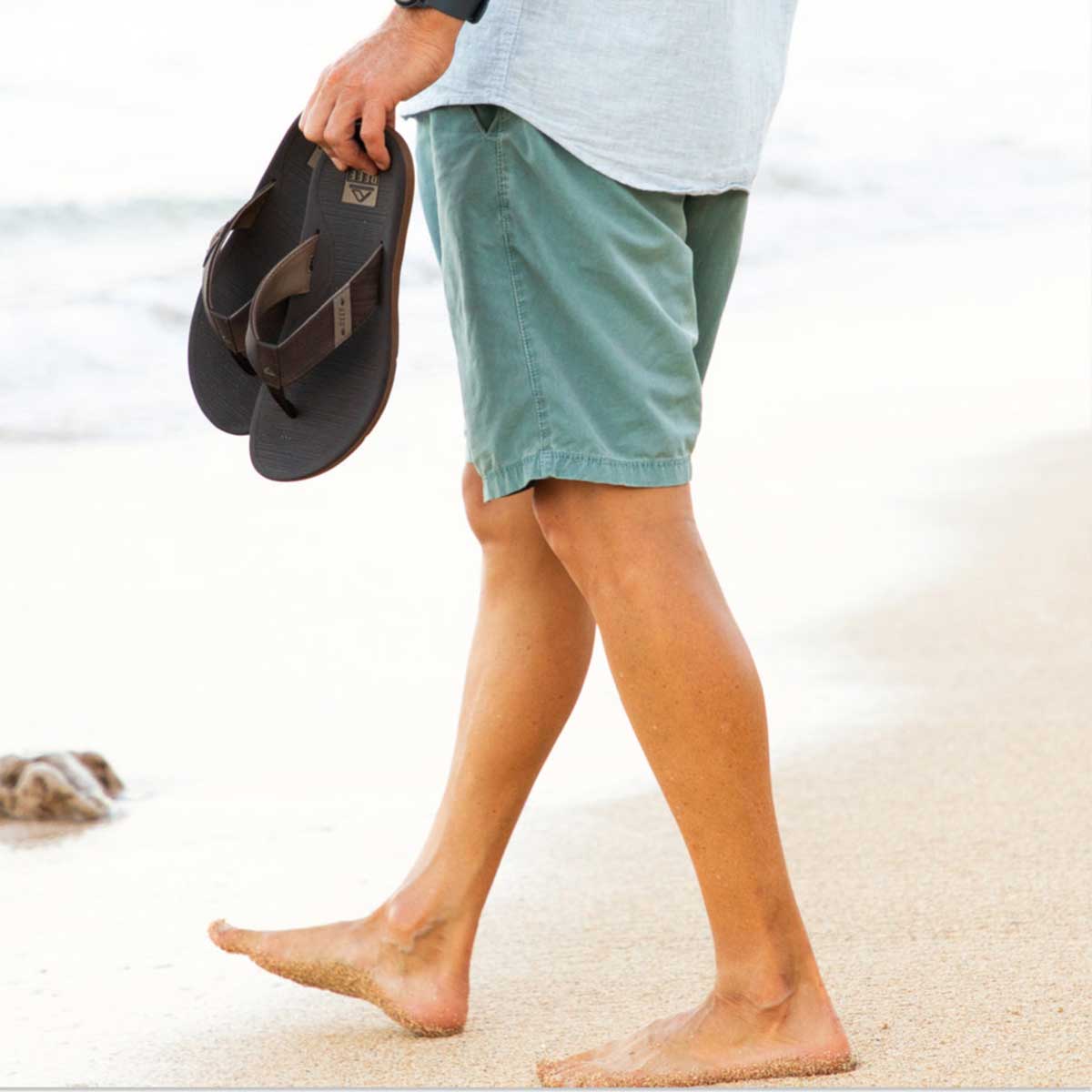Reef Men's Santa Anna Sandals – Black