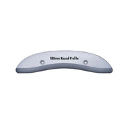 Seismic Skid Plate Round Profile 180cmm – White