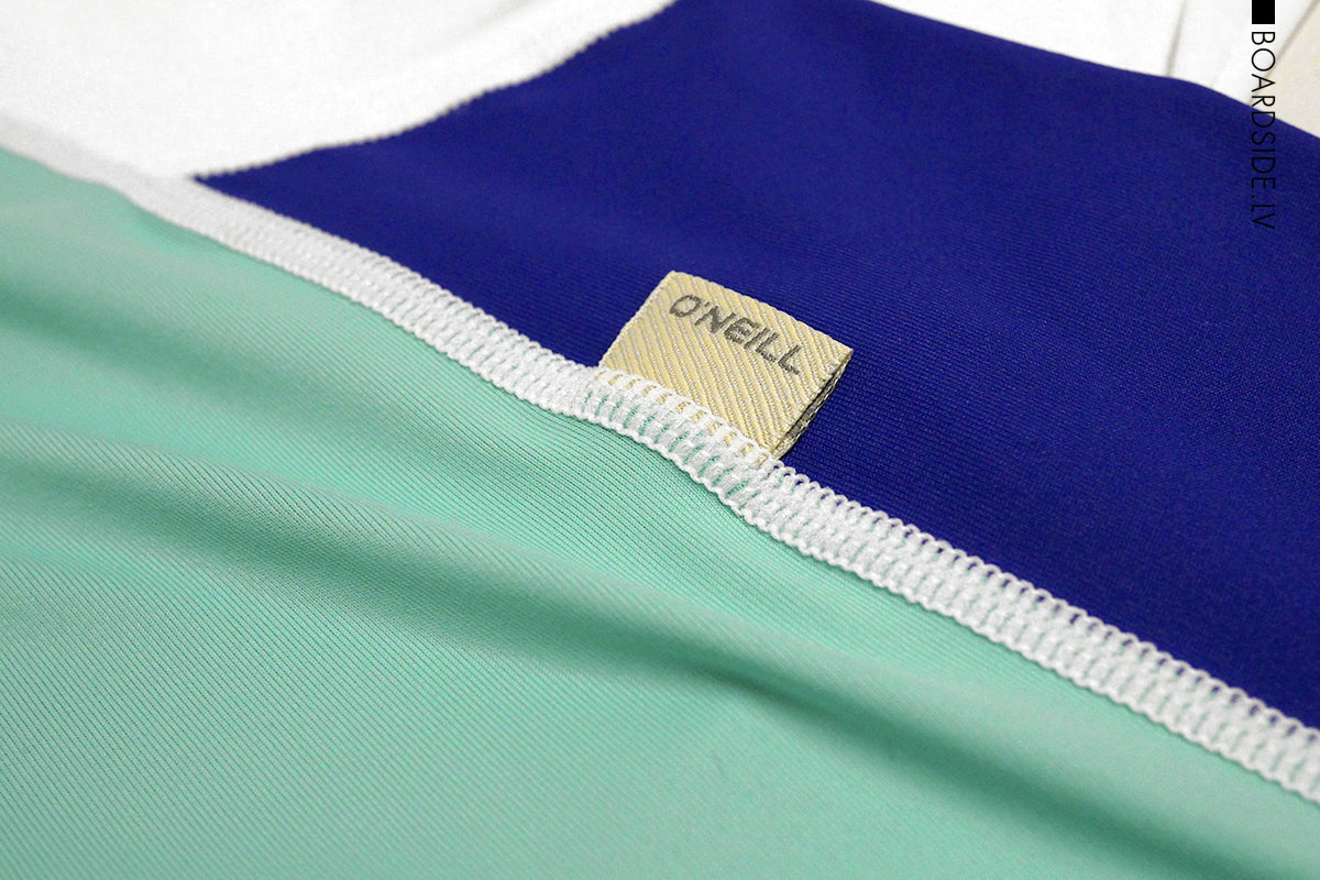 O'Neill WMS Color Block SS Rash Tee likras krekls – zils/zaļš