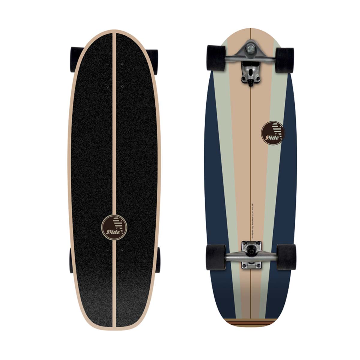 Surf Skate Slide Evo-Lution 34 Glide - 86 cm