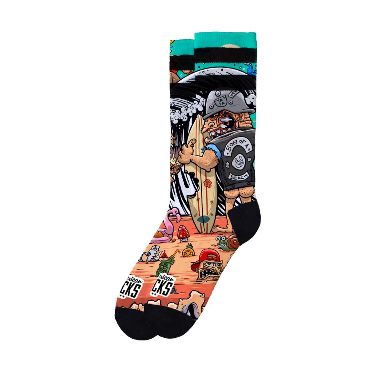 American Socks Son of a Beach Mid High