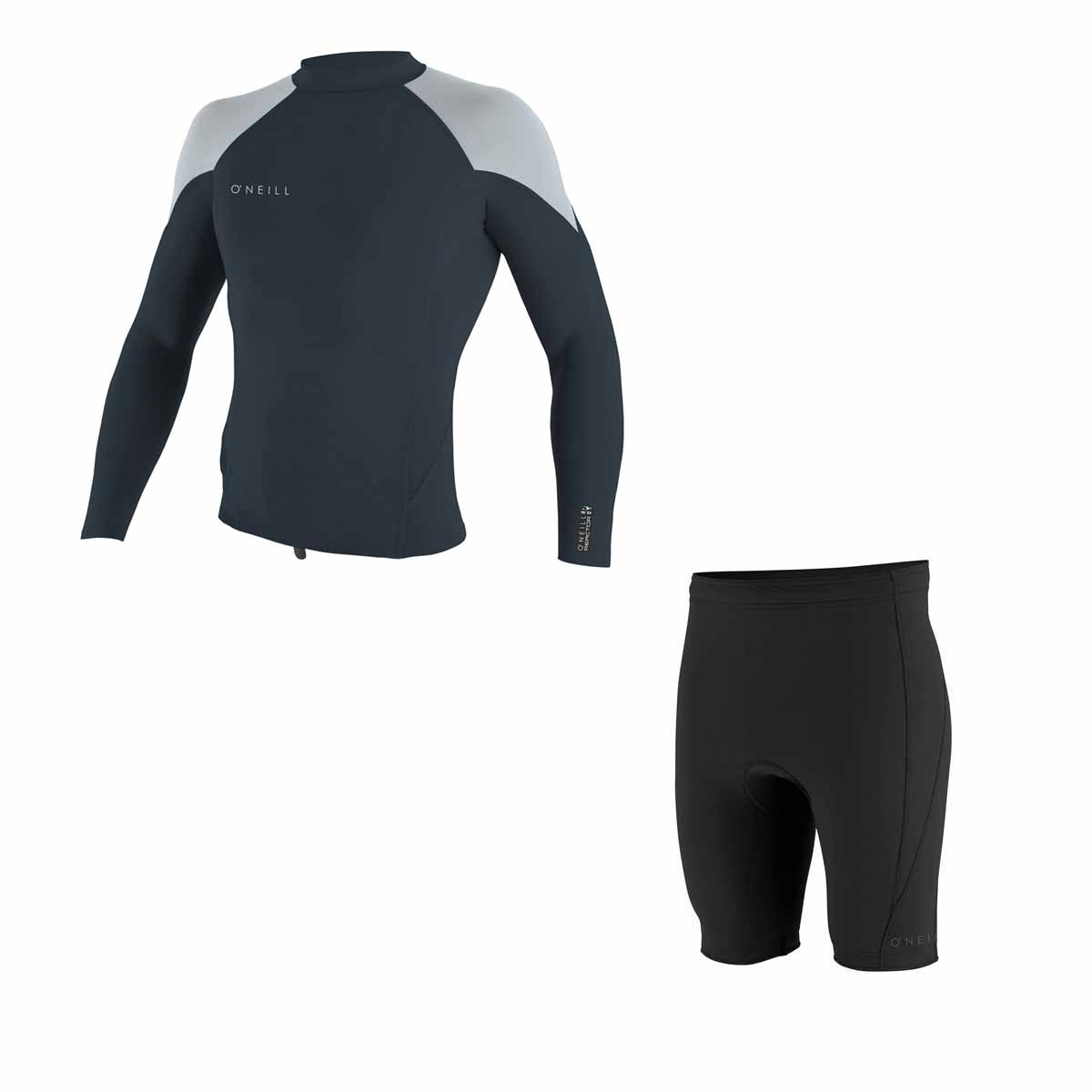 O'Neill Reactor-2 1.5mm L/S Top – Graphite/Abyss/Ocean IL3