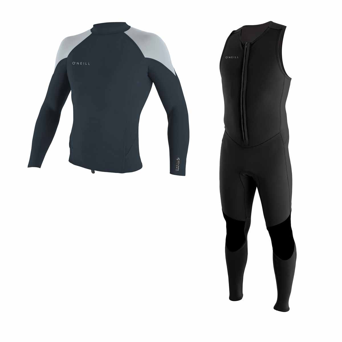 O'Neill Reactor-2 1.5mm L/S Top – Graphite/Abyss/Ocean IL3