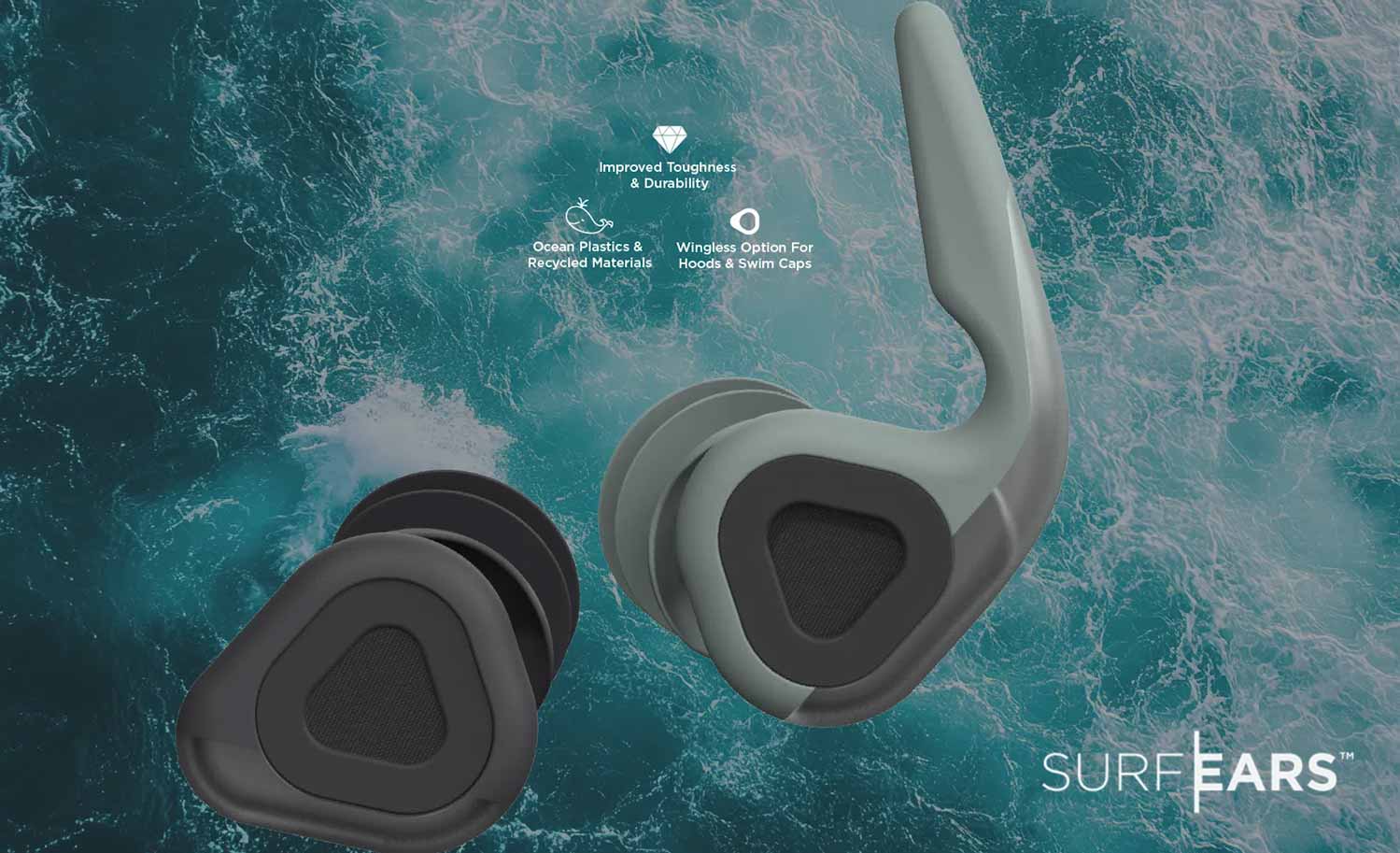 SurfEars 4.0 Earplugs – Coral Sky