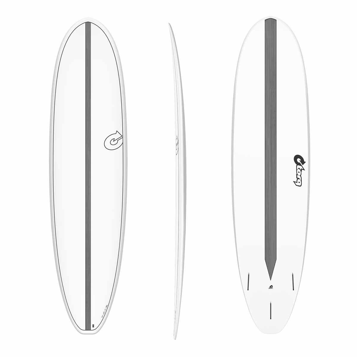 Torq Epoxy Mod Fun TET Carbon Surfboard – 7'8 V+