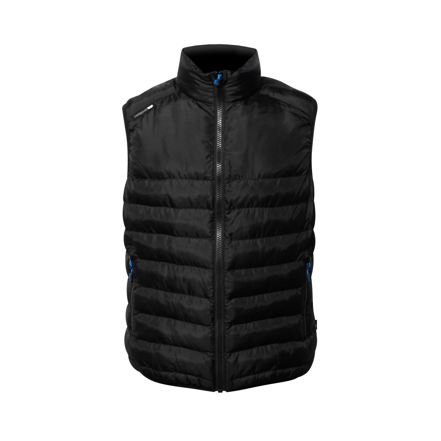 Forward WIP Puffer Jacket Vest – Black