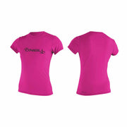 O'Neill WMS Basic Skins SS Sun Shirt – FoxPink 173
