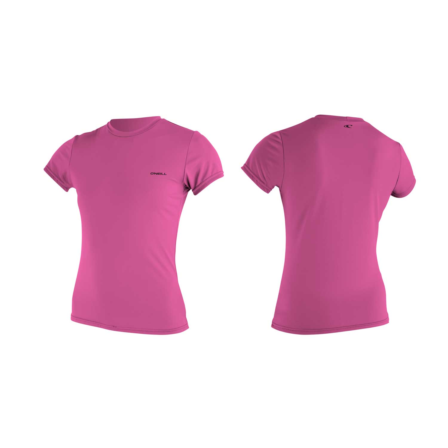 O'Neill WMS Basic Skins S/S Sun Shirt – Fox Pink 173