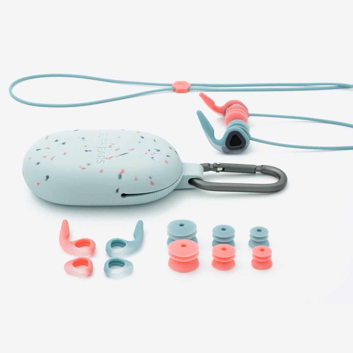 SurfEars 4.0 Earplugs – Coral Sky