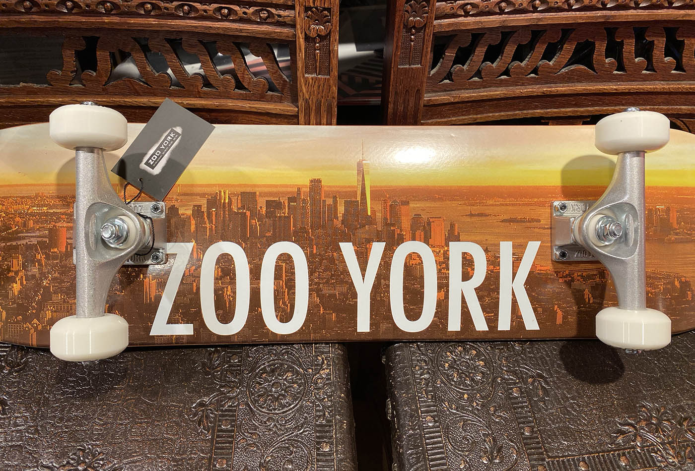 Zoo York Logo Block Sunrise Complete Skateboard – 7.5