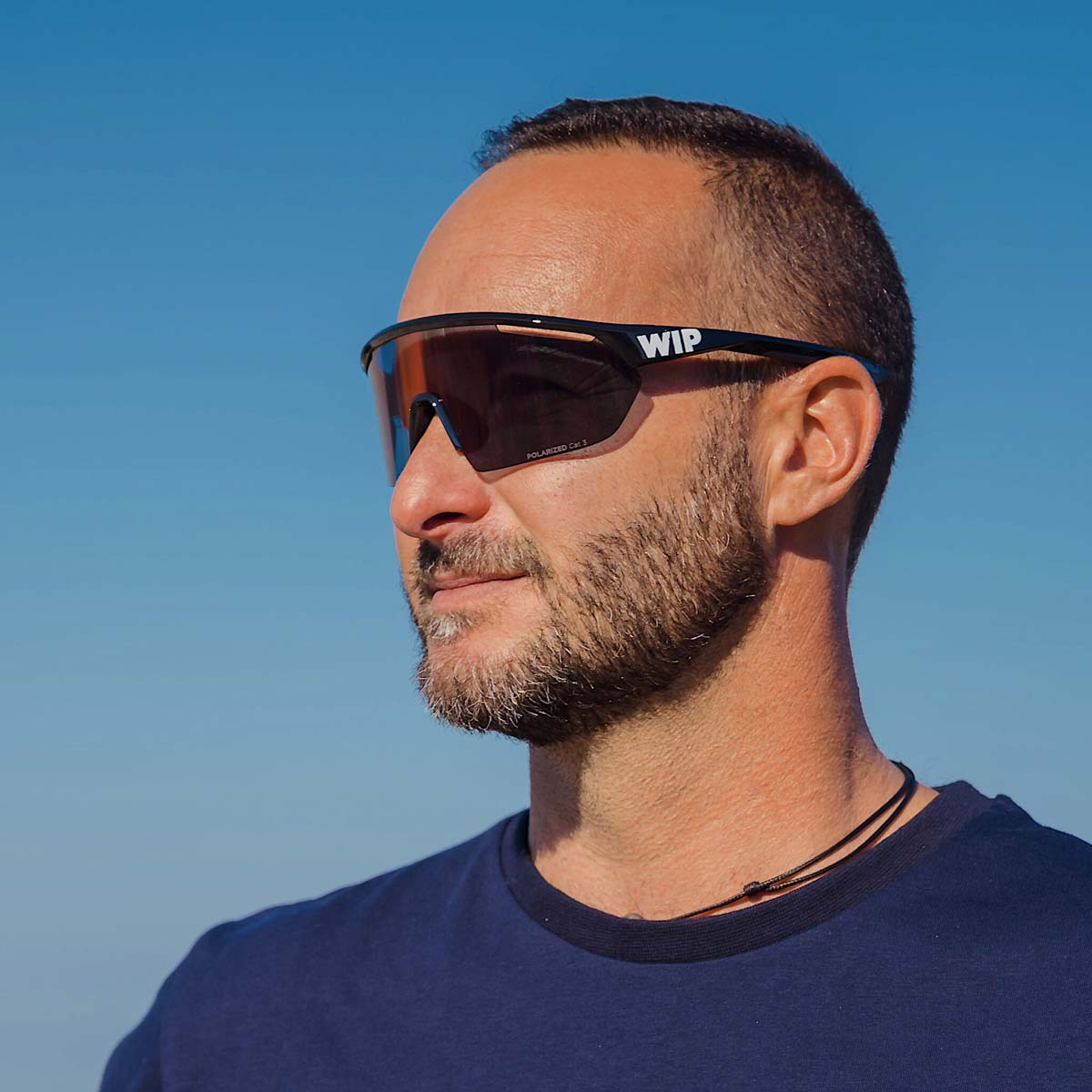 Forward-WIP Gust Aero 2.0 Polarized Sunglases – Mat Black Silver