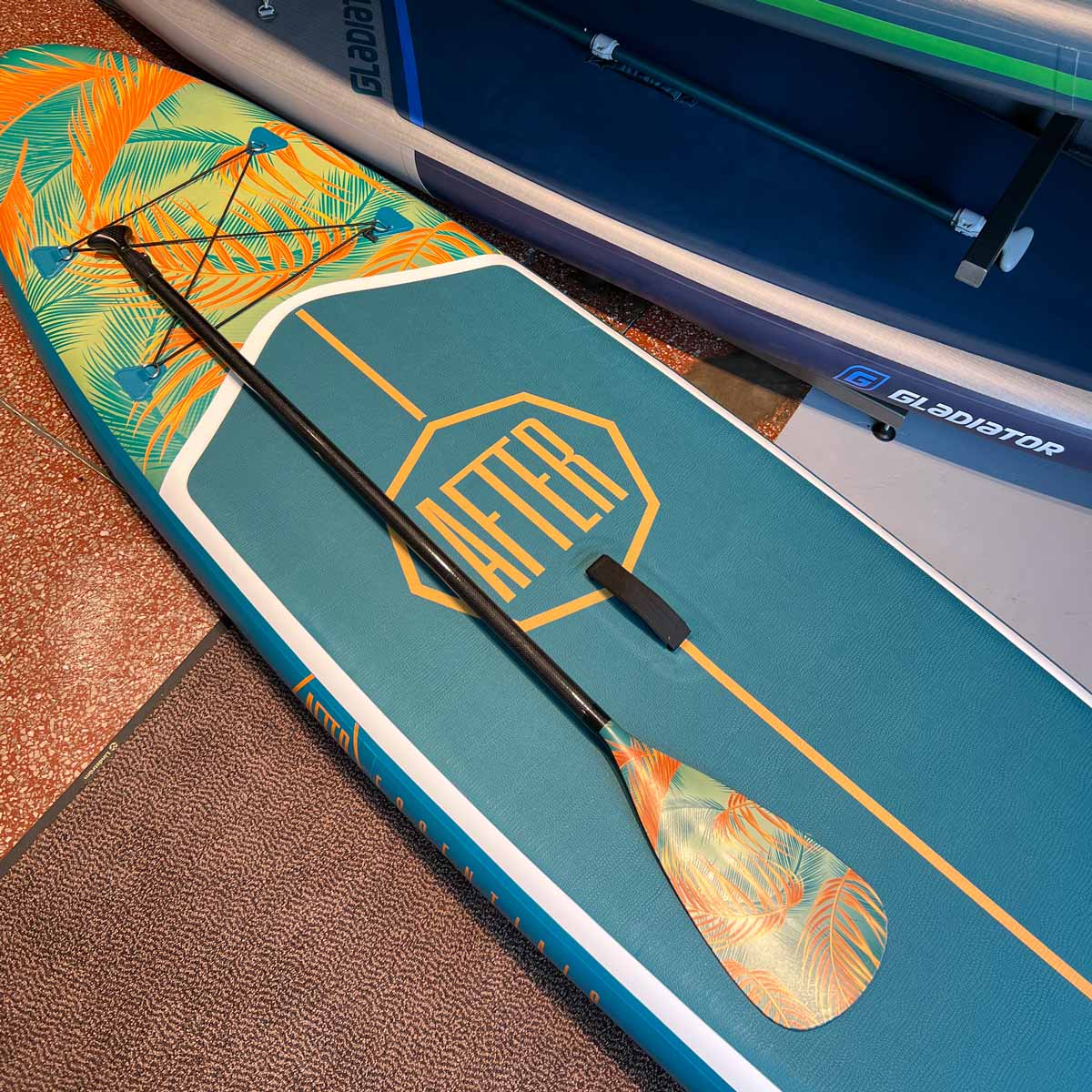 After Essentials Paddle Tropical 11’6 SUP Board Package