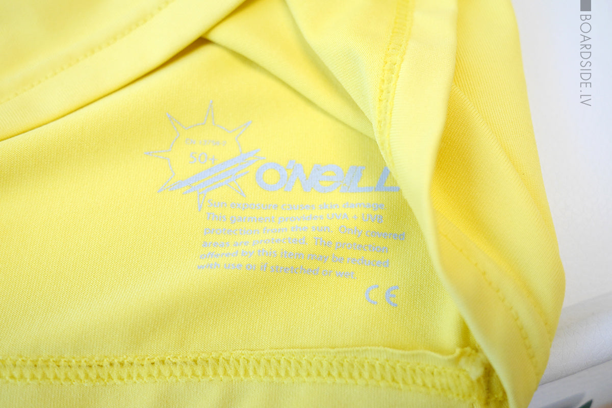 O'Neill Toddler Skins Rash Tee bērnu likra – dzeltena
