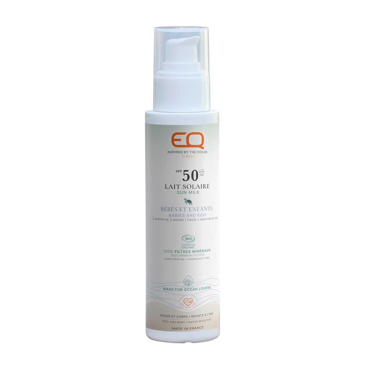 EQ Baby & Child Sun Milk SPF 50 Bio Cosmos – 150 ml