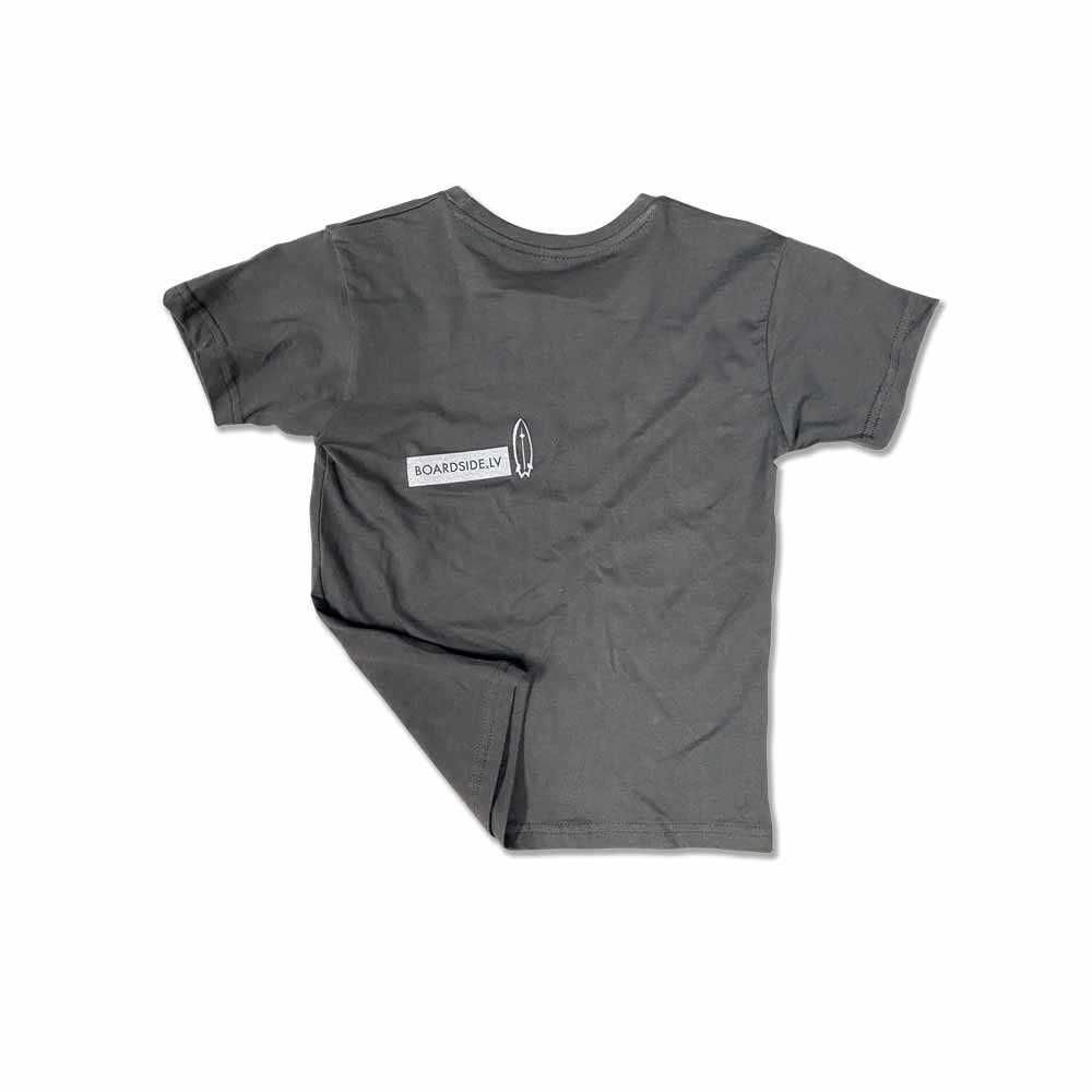 Boardside.lv Kids T-Shirt – Gray
