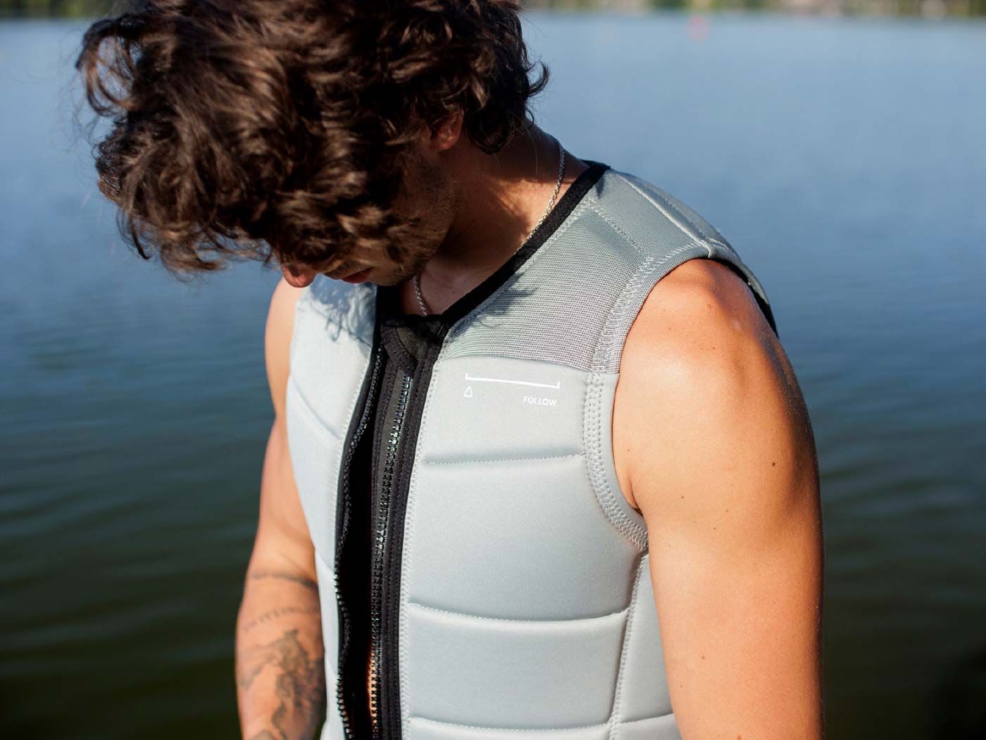 Mens Impact Vest Follow Section – Black